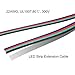 YOUKOYI 65.6ft/20m 4 Pin LED Strip Extension Cable Wire Cord Line for RGB 5050 3528 Cord, UL1007, 22 AWG, 4 Color