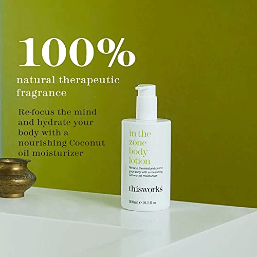 thisworks In The Zone Body Lotion, Natural Therapeutic Lotion, 300ml