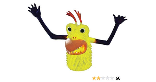 plastic monster finger puppets