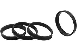 Wheel Accessories Parts 4 Pcs Poly Carbonate Hub Centric Rings OD 67.10mm ID 64.10mm Fits Acura Integra MDX RDX TLX ｜ Honda A