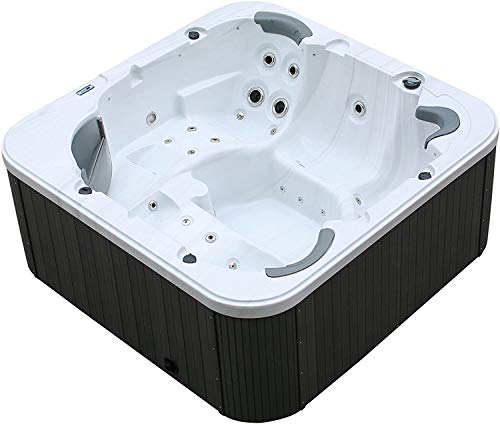 DEKO VERTRIEB BAYERN XXL Luxus SPA LED Whirlpool Set 215x215 Farblicht Outdoor Indoor Pool 5 Personen inkl. Spedition – Bild 6