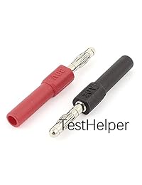 testhelper mtf456 30 V 4 mm de cobre 4 mm macho a hembra 4 mm plátano Plug Jack Sondas Adapter