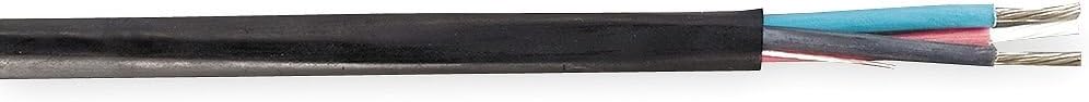/ Prysmian - 770600 - CVTC Tray Cable, Number of Conductors 3, 10 AWG, XLPE/PVC, Black, 500 ft.