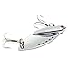 OriGlam 5Pcs Metal VIB Hard Fishing Lure Bass Crankbait Fishing Spinner Blade for Bass Fishing