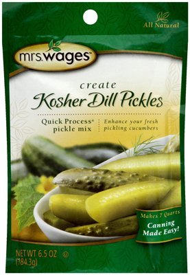 KENT PRECISION FOODS MRS. WAGES QUICK PROCESS KOSHER...