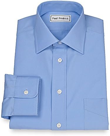 Paul Fredrick Mens Slim Fit Cotton 