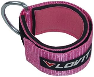Quality Ankle Strap with D-ring, Workout Cable Machines, Ankle Cuff, Resistance Bands, Workout Double Ring Weight Lifting Gym, for women and men