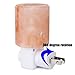 INVESCH Natural Crystal Himalayan Salt Lamp Novelty Night Lights Pink Salt Lamp Unique Plug in Wall Light
