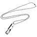 Zysta Stainless Steel Vial Bottle Clear Acyrlic Container Tube Men Women Keepsake Necklace Cylinder Memorial Locket Pendant Cremation Ashes