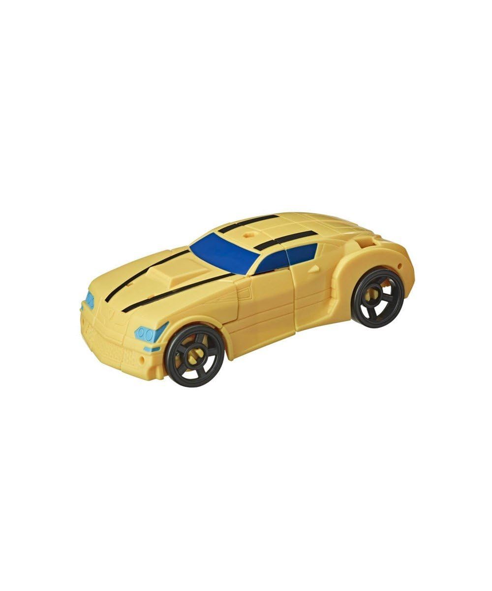 Transformers Bumblebee Cyberverse Adventures Battle Call Trooper Class Bumblebee, Voice Activated Energon Power Lights, Ages 6 and Up, 5.5-inch, E8373