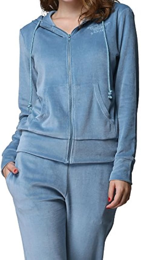 light blue sweatsuit