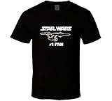 Star Wars Trek Number One Fan Funny Parody T Shirt