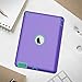 Hocase for iPad 2/3/4 Case 2011-2012 Models, Rugged Shockproof Soft Silicone Rubber+Hard Plastic Hybrid Dual Layer Slim Protective Case for iPad 2nd/3rd/4th Generation (9.7