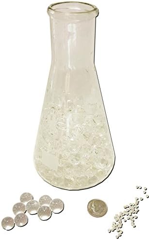 Water Pipe Expanding Water Beads – For a Cooler, Smoother Draw and Cleaner Piece - Four Different Color Choices in a Limited Edition YippyGroove StashTin (Clarity Clear)