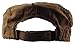 Dorfman Pacific Cotton Twill Contrast Cadet Cap Earth Brown