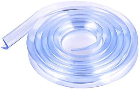 gzzebo 1m Silicone Baby Bumper Strip Cover Table Desk Furniture Corner Edge Protector Transparent 1 Meter