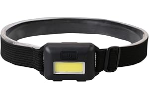 Qsvbeeqj Headlamp Flashlight LED Headlamp Lightweight Bright Headlight Battery Powered For Head Lamp 3 Light Modes For Fish C