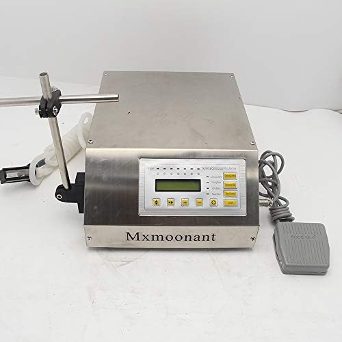 Mxmoonant GFK-160 Digital Control Pump Drink Water Liquid Filling Machine 5-3500ml