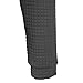 HEQU Men's Casual Funnel Neck Square Pattern Quilted Hoodie Pullover Sweatshirt Grey L