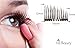 12 PCS Upgraded Magnetic Eyelashes, Best Magnetic Eyelashes, Ultra Thin Dual Magnetic Eyelashes, Natural Look, Upgrade Fiber and Reusable Magnetic Eyelashes, Best 3D Magnetic Eyelashes for 2018