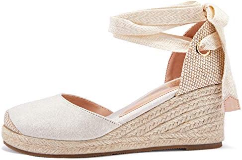 white lace up platform sandals