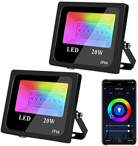 alexa compatible flood lights