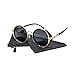 Arctic Star Classic Sidestreet Crosswalk Sidecups Steampunk Sunglasses Gold&black Frame