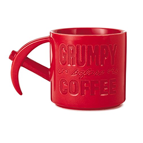 Hallmark Grumpy with Axe Handle Mug