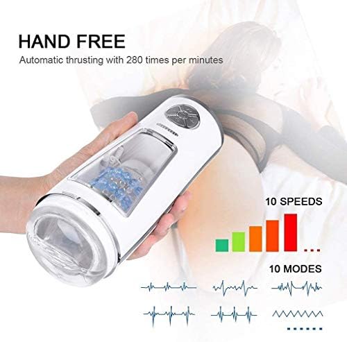 Adoudou Male Massage Toy Butt Toy, Medical Silicone Tpe Massage Cup [Energy Class A]