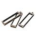 10pcs 40.3x12mm Rectangular Framework zinc Alloy Accessories,Open Back Pendant,Resin Mould,Antique Bronze