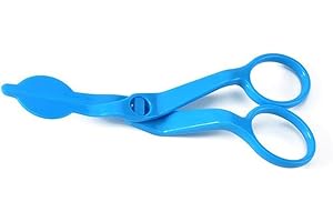 One Blue Piping Flower Scissors Nail Rose Decoration Lifter Fondant Cake Decoration Tray Cream Transfer Baking Pastry Tool Du