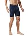 TSLA Men's Compression Shorts Baselayer Cool Dry Sports Tights, Athletic(mus17) - Navy, Large