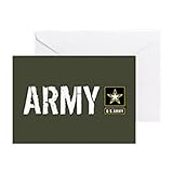 CafePress - U.S. Army: Army (Military Green) - Greeting Card, Note Card, Birthday Card, Blank Inside Matte