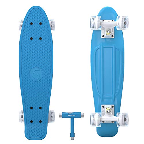 1 Skatro+Cruiser+Skateboard+22x6inch+Complete