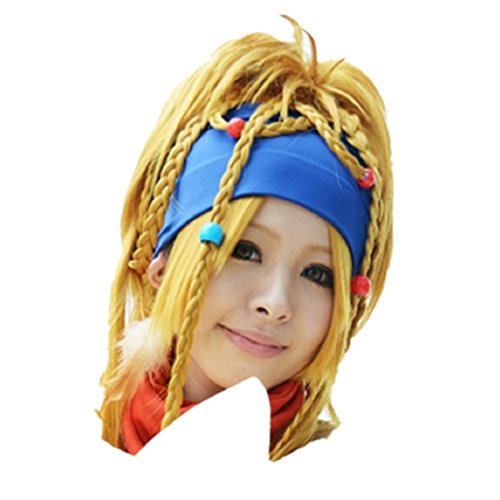 Final Fantasy 10 Rikku cosplay costume wig