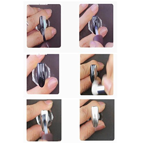 image for GBSELL 1g/ Box Gold Sliver Nail Glitter Powder Shinning Nail Mirror Po