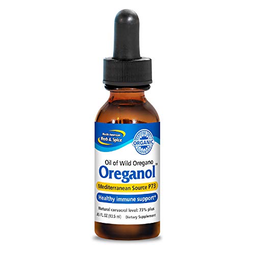 North American Herb & Spice Oreganol P73-0.45 fl. oz. - Immune Support, Optimal Health - Unprocessed, Organic, Wild Oregano Oil - Mediterranean Source - Non-GMO - 194 Servings