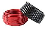 16 Gauge Red & Black Power Ground Wire 25 FT Each 50' Total Stranded Copper Clad