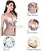 Nebility Women Waist Trainer Corset Zipper Vest Body Shaper Cincher Tank Top with Adjustable Straps (S, Beige)