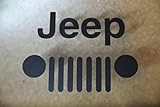 Jeep Wrangler Decal Premium Vinyl Sticker for Car Windows, Laptops, Gear, etc. Select color and size in the option menu.