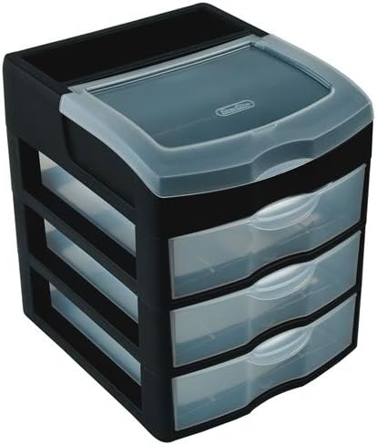 Amazon Com Verified Exchange 2 Units 3 Drawer Desktop Unit With