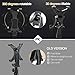360 Degrees Rotatable Heavy Duty Pad Tripod Mount, Universal Clamping Tablet Holder Break-Resistant Anti-Wobble, Pad Tripod Holder Adapter