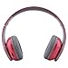 New Pink color Beyution513@ Over-ear- HiFi Stereo-Built in Clear Mic-phone-Pink BLUETOOTH V4.1 HEADPHONES HEADSET