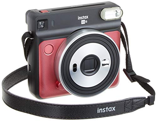 Fujifilm INSTAX SQ6 RUBY RED Appareil photo instantané Rouge/Bleu