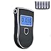 Breathalyzer, Breath Alcohol Tester,Professional Digital Breathalyzer, Portable Breath Alcohol Tester with 5 Mouthpieces Battery Power Alcohol Detector High-Precision for Home Use