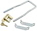 Shoreline Marine U-Bolt Spare Tire Carrier W/Lock Brackets & Lock