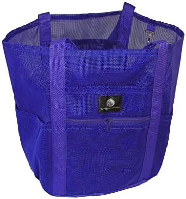 saltwater canvas mesh whale bag