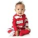 Bumkins Baby Footed Sleeper, Dr. Seuss, Red Stripe, 6 Months