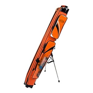 Hyxl888 Pêche Sac Rod Stockage, 1,25m Imperméable Et Résistant à L’usure Pêche Double Couche Sac, Shell Dur Support…