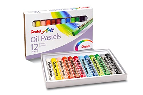 Pentel Oil Pastel Set (Pack of 12)
